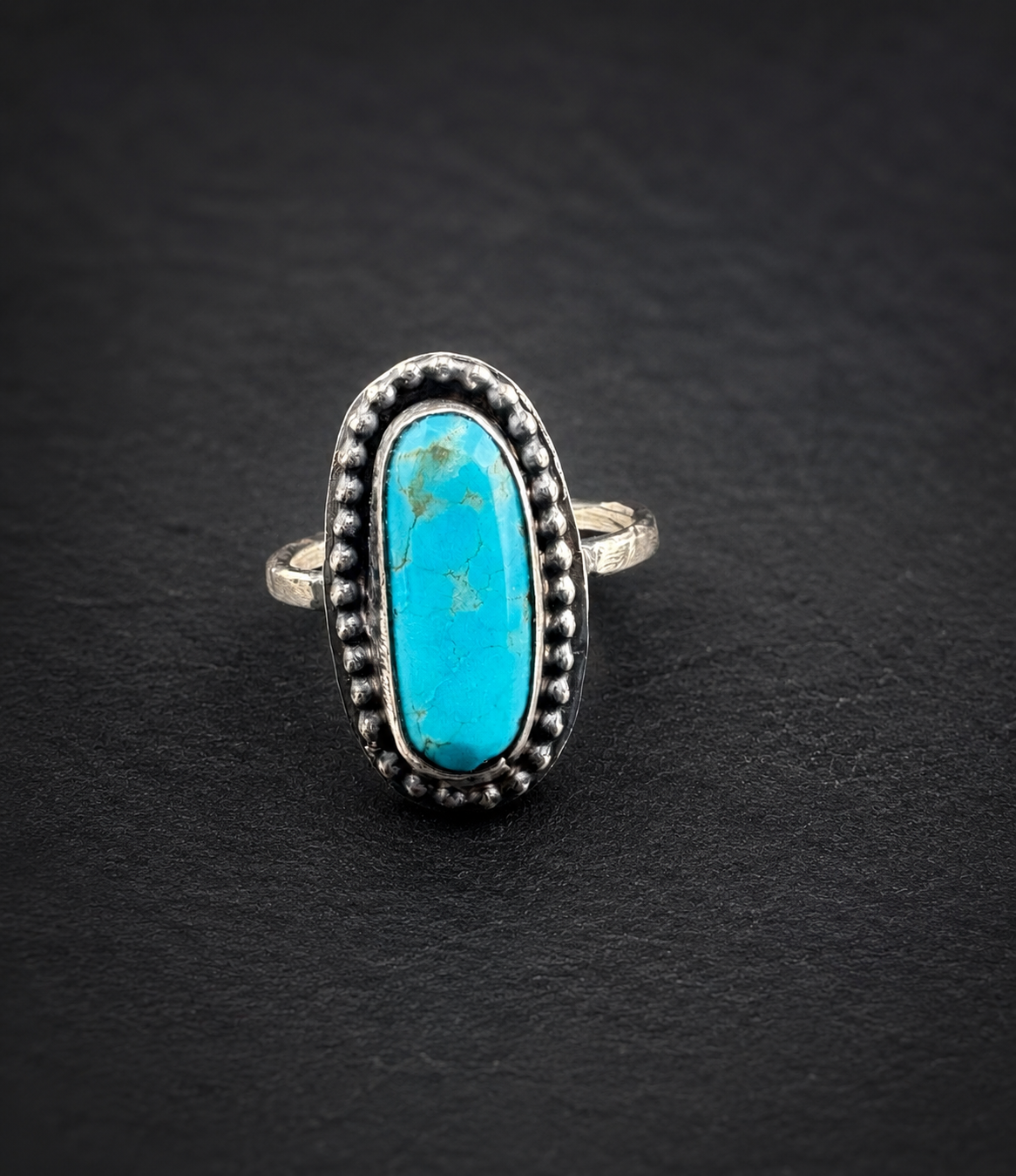 Arizona Turquoise Ring: Size 10