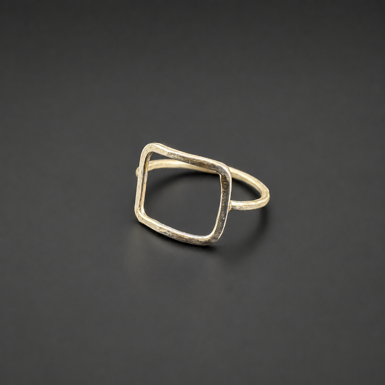 Square Frame Ring: Size 8