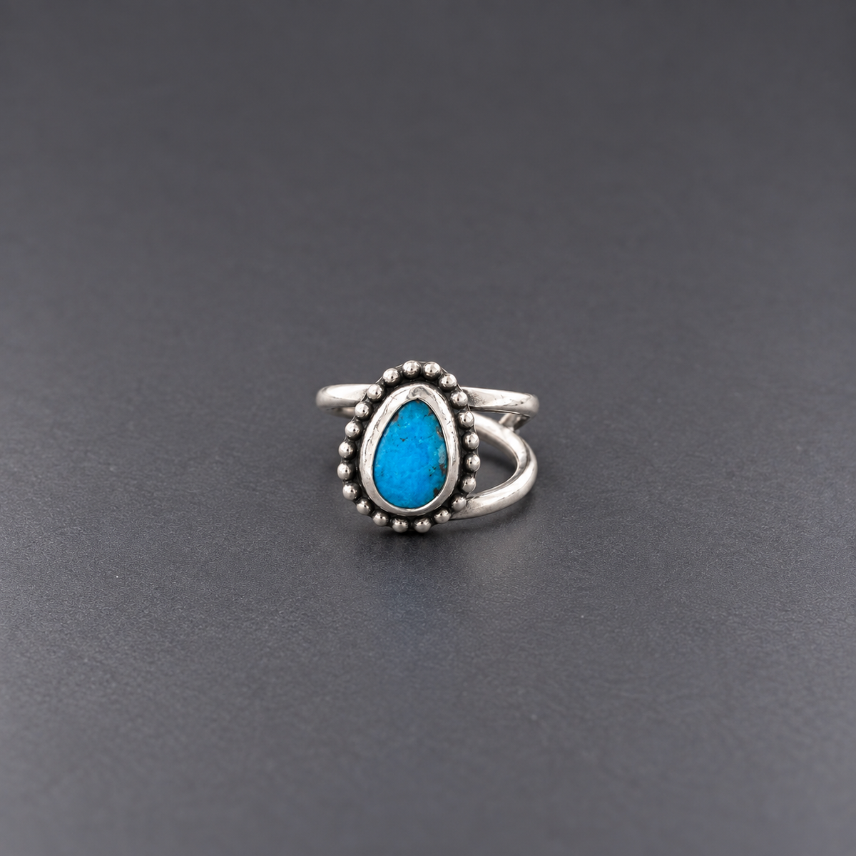 Kingman Turquoise Ring| Size 7-8
