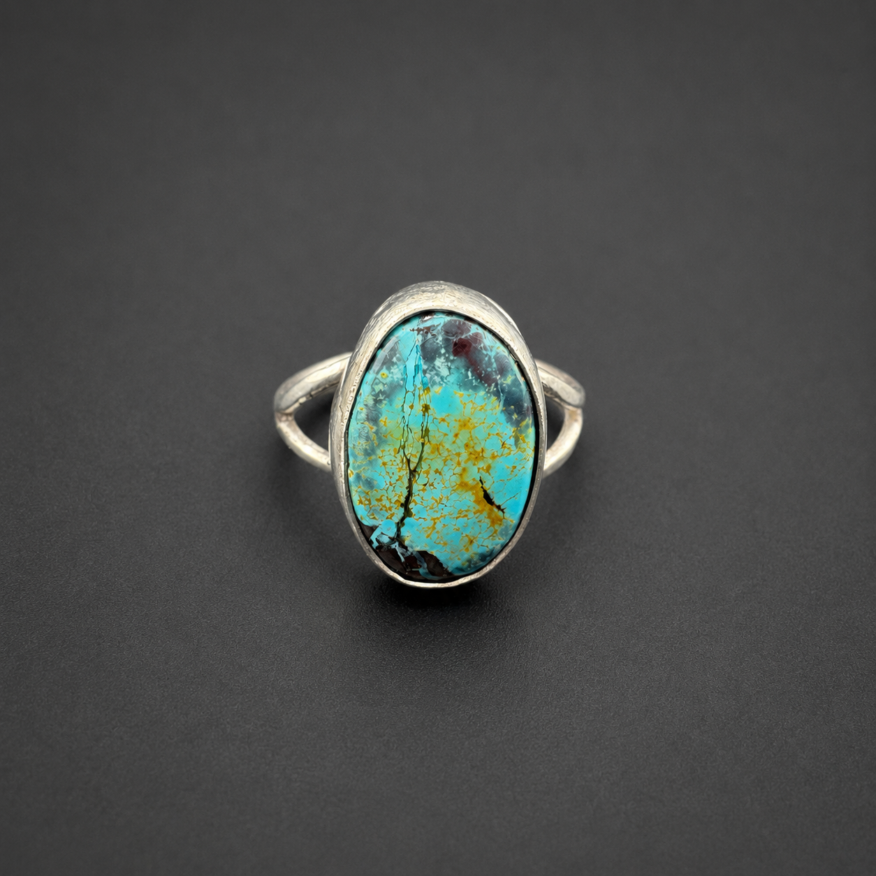 Royston Cheryy Tree Turquoise Ring| S 6