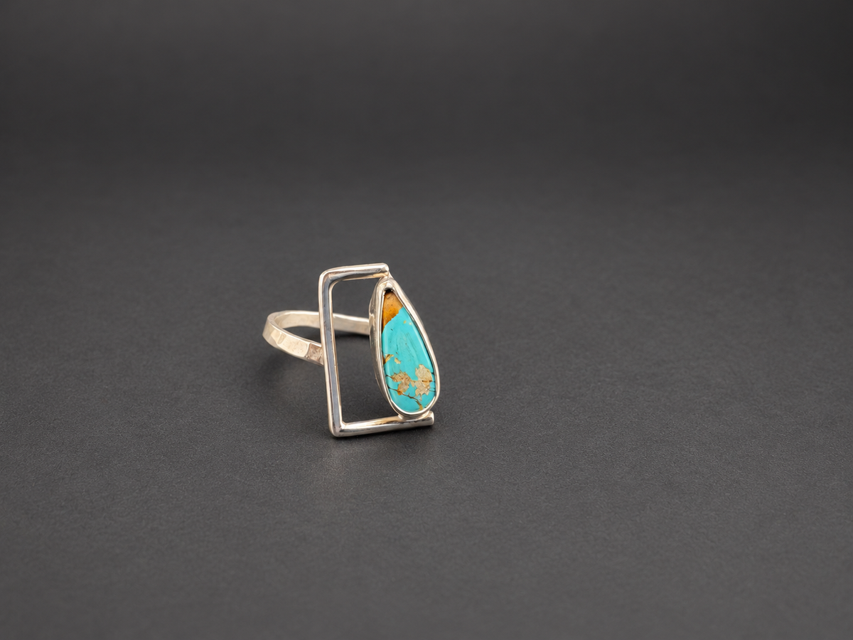 Royston Turquoise Ring| S 8