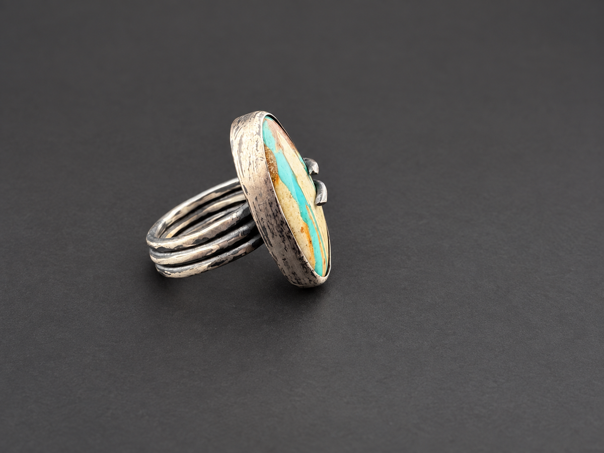 Royston Turquoise Ring| 8