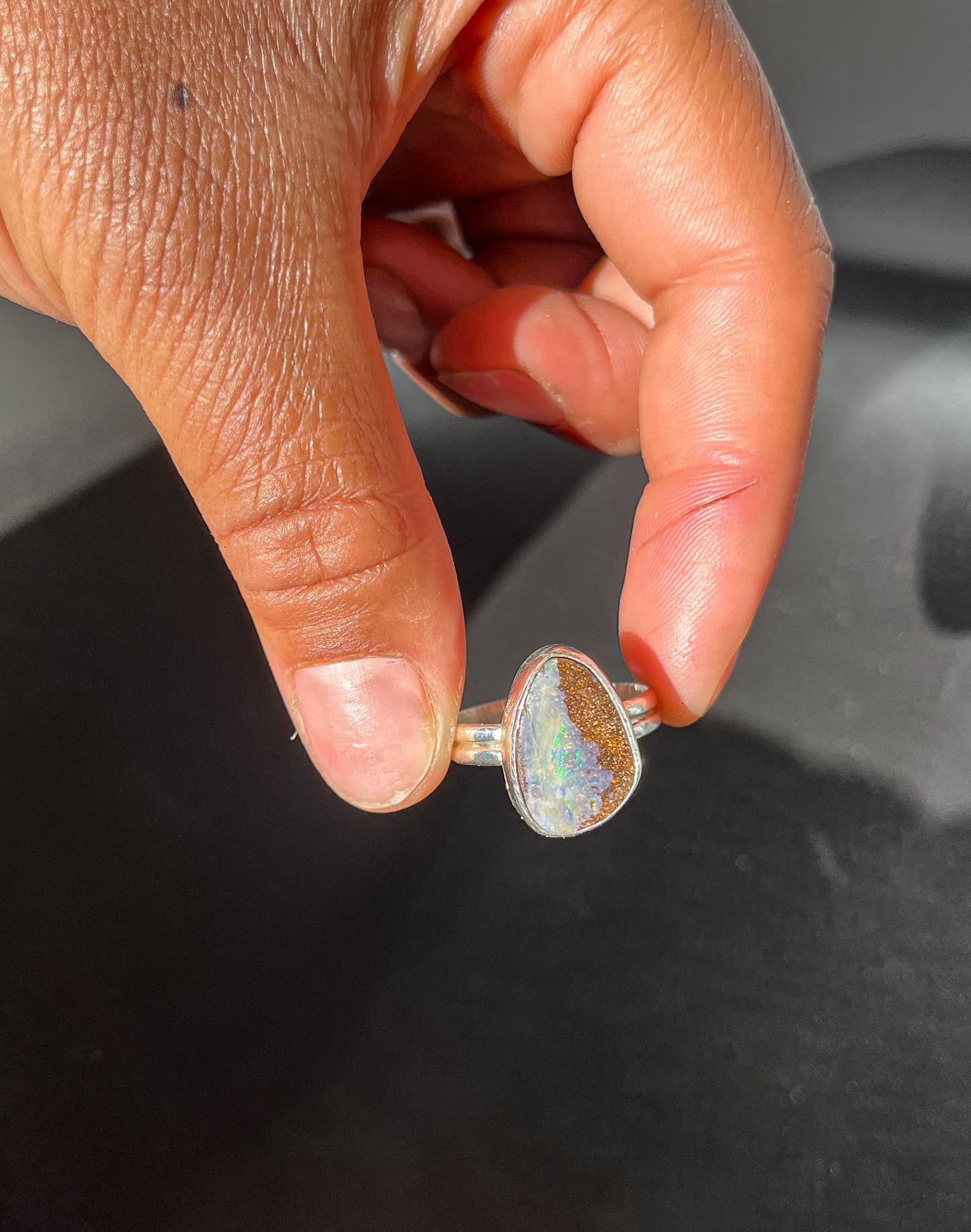 White Waters Ring: Size 8