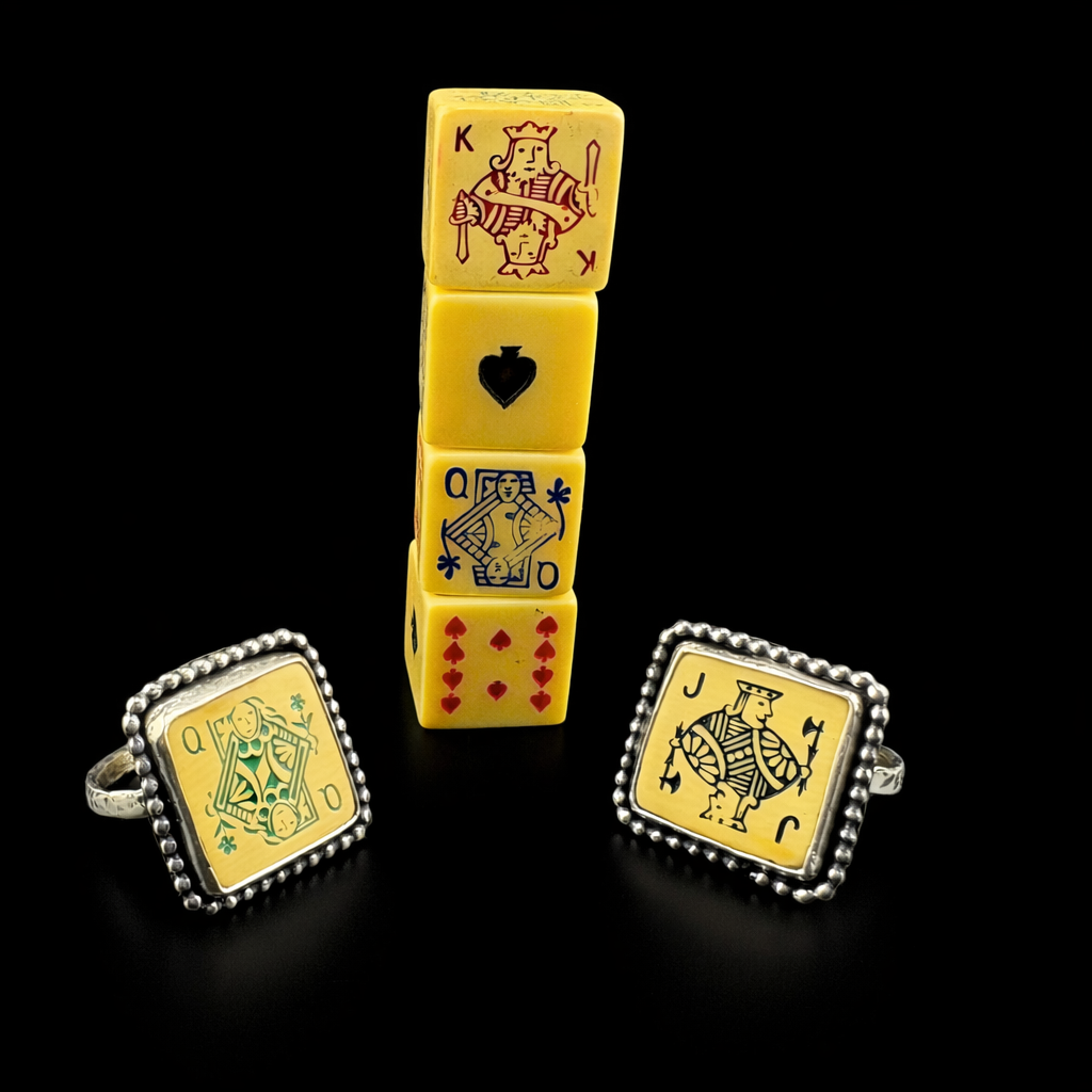 Vintage Poker Dice Ring: CUSTOM