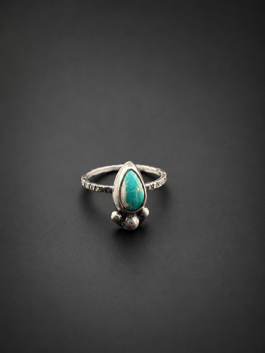 Royston Turquoise Ring: S 7