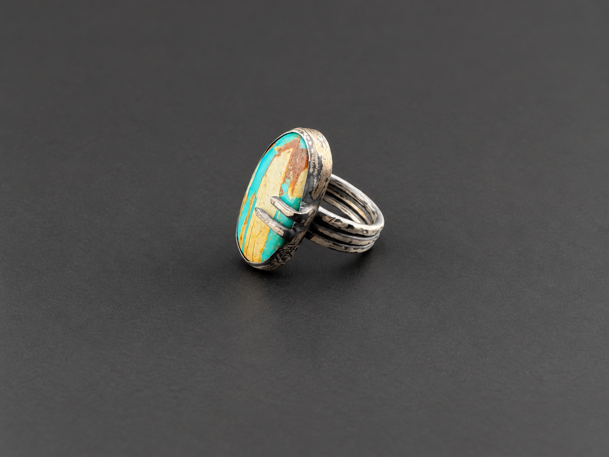 Royston Turquoise Ring| 8