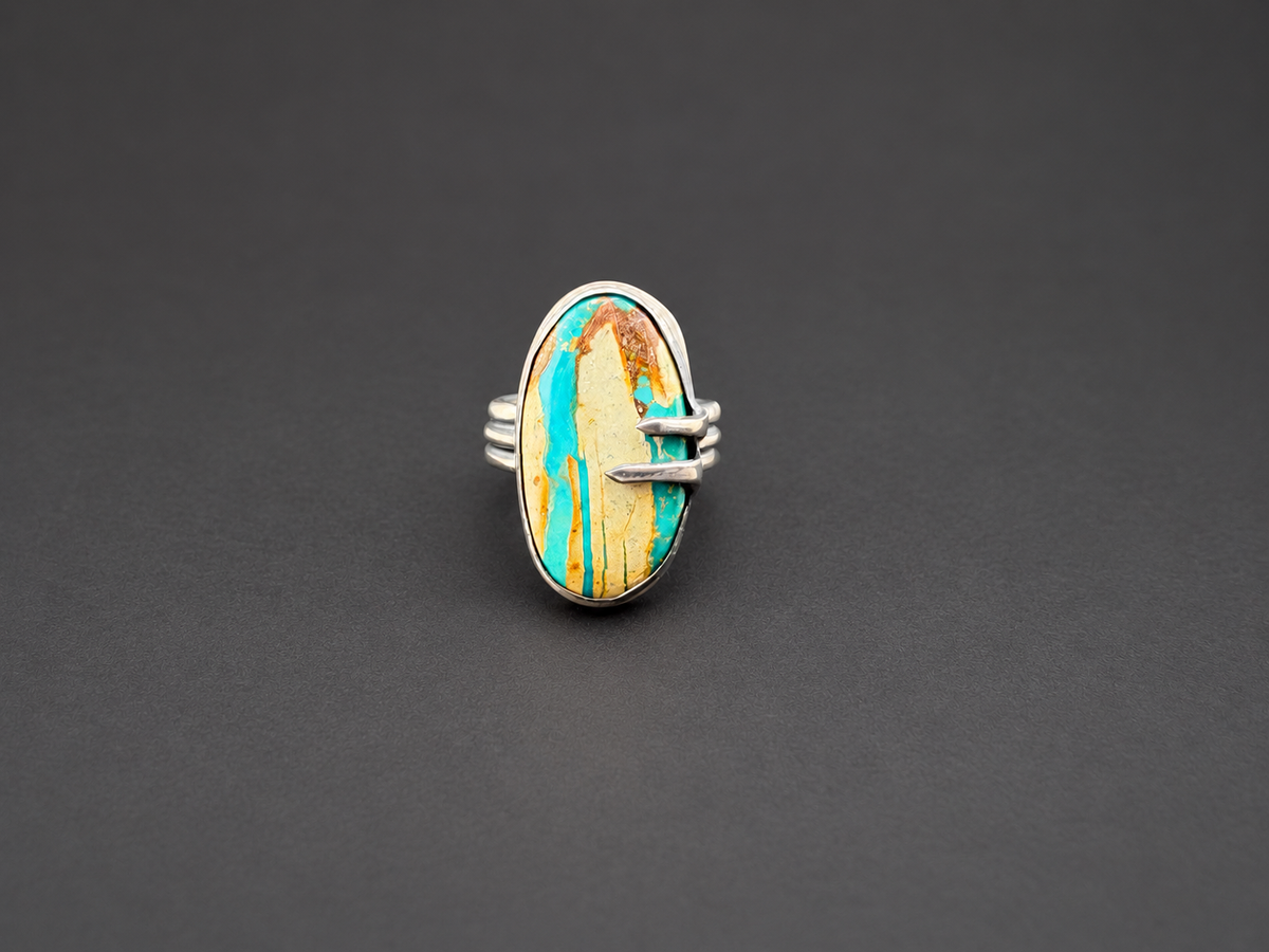 Royston Turquoise Ring| 8