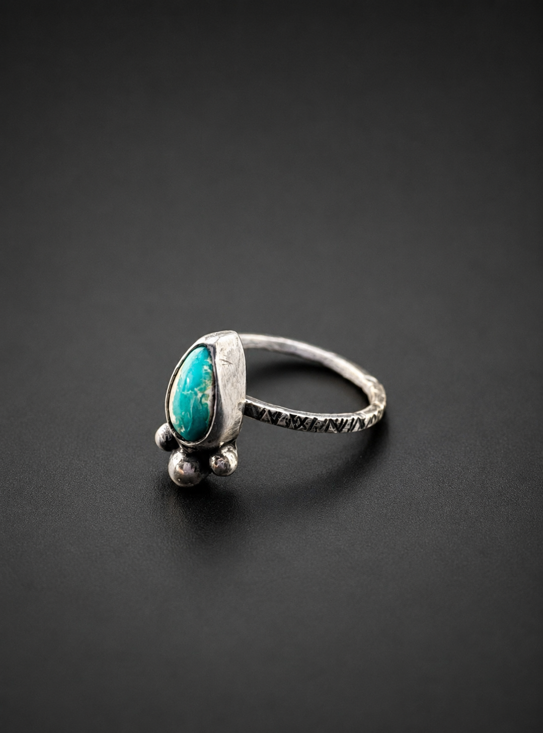 Royston Turquoise Ring: S 7