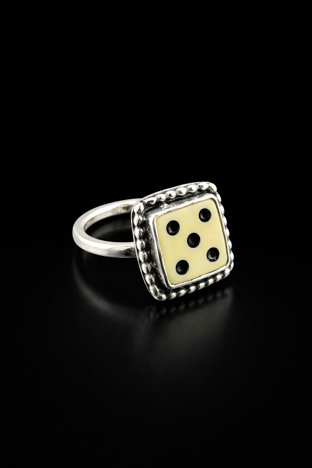 Vintage Bakelite Dice Ring | Custom