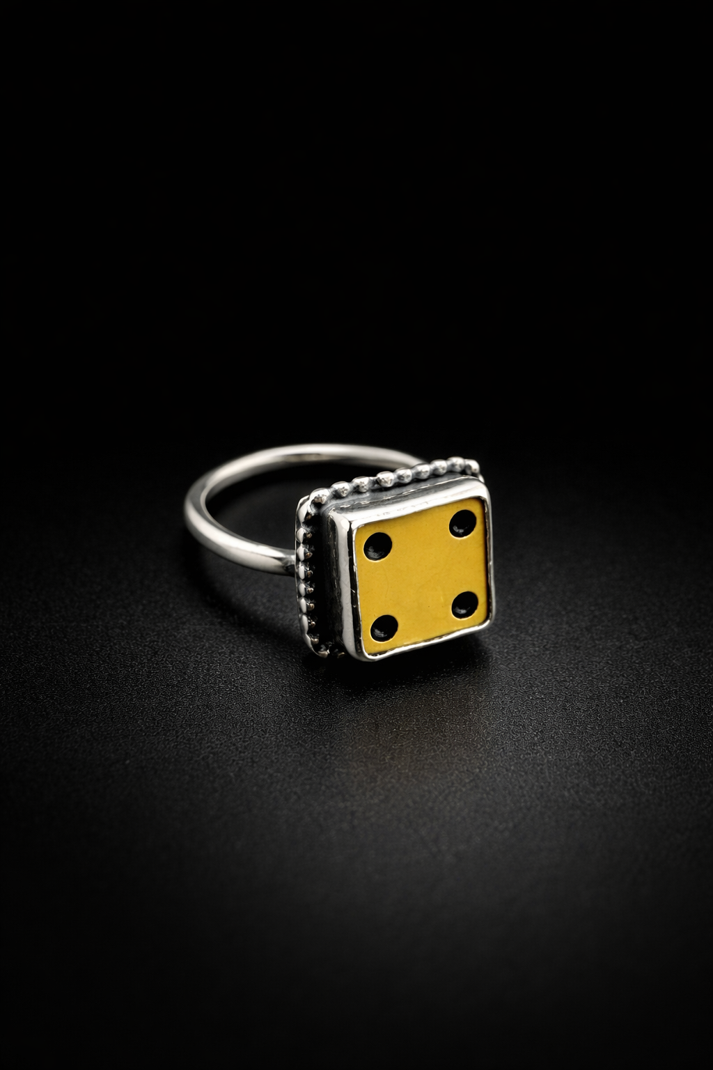 Vintage Bakelite Dice Ring | Custom