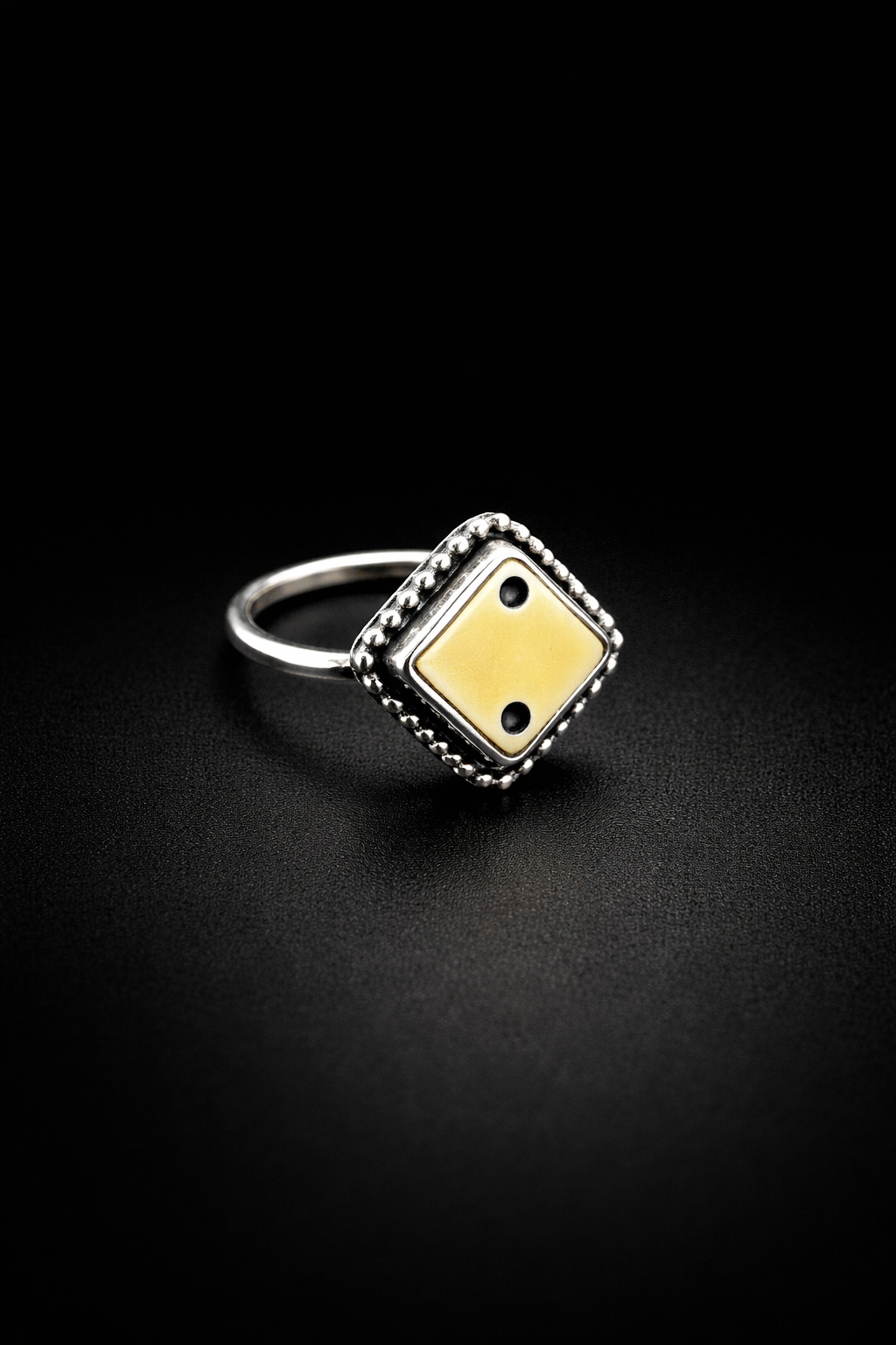 Vintage Bakelite Dice Ring | Custom