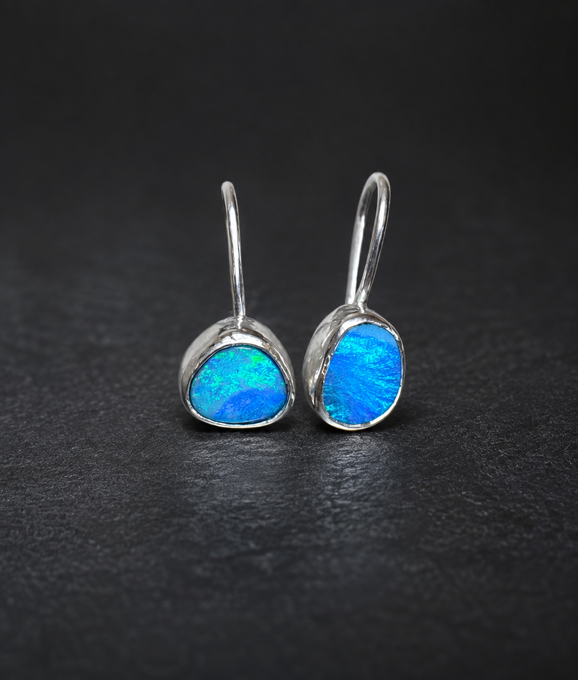 Australian Fire Opal Earrings