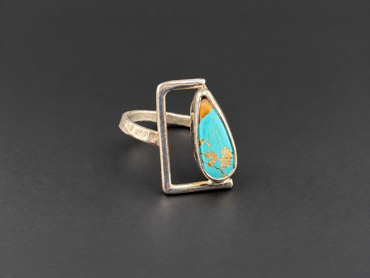 Royston Turquoise Ring| S 8