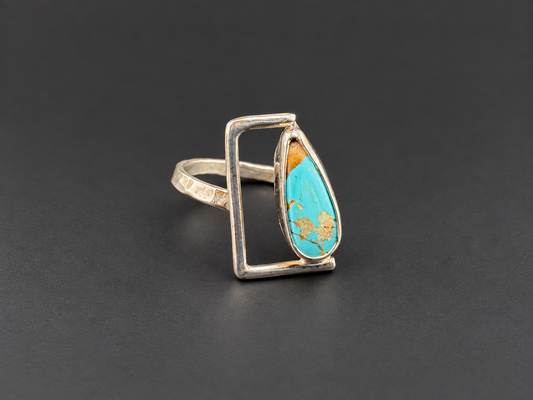 Royston Turquoise Ring| S 8